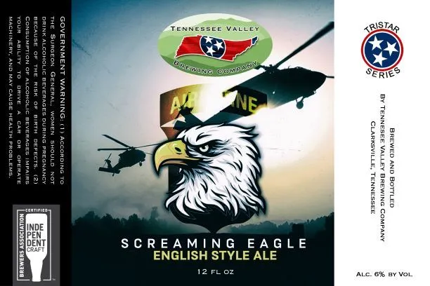 Screaming Eagle — full label as filed with TTB