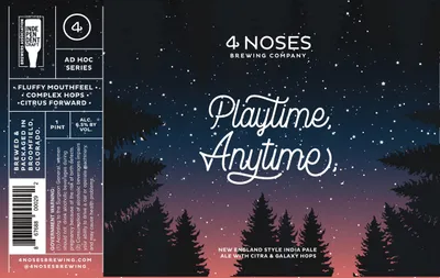 Playtime, Anytime label