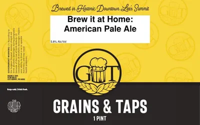 Brew It at Home: American Pale Ale label