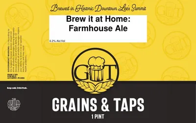 Brew It at Home: Farmhouse Ale label