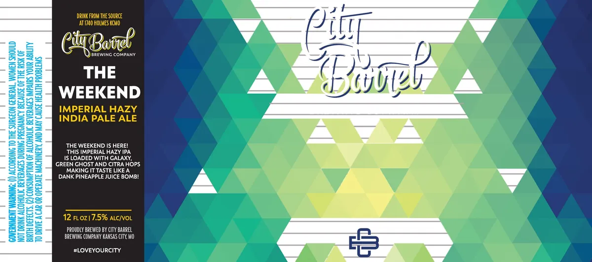 The Weekend — full label as filed with TTB