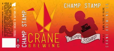 Champ Stamp label