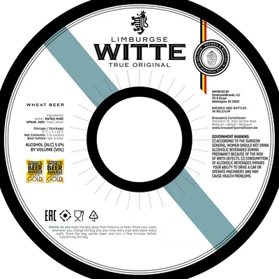 Limburgse Witte label