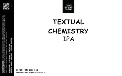 Textual Chemistry IPA label