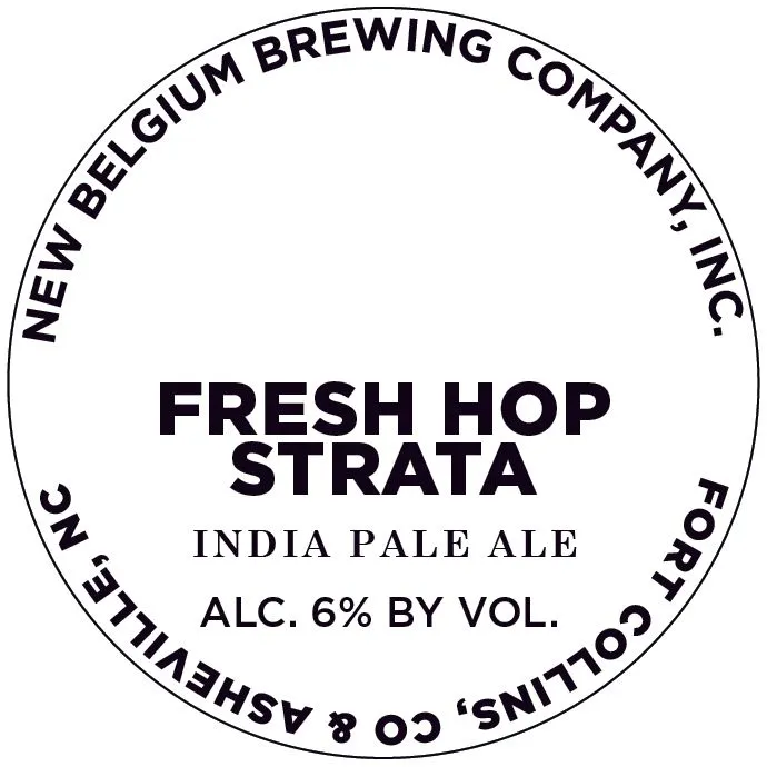 Fresh Hop Strata — full label as filed with TTB