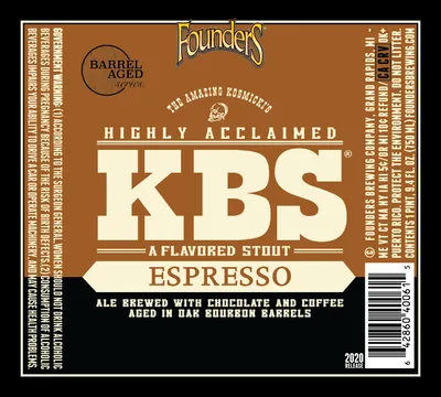 KBS Espresso label