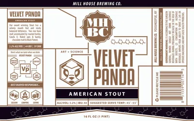 Velvet Panda label