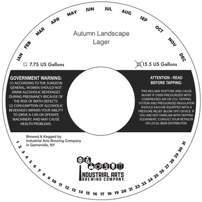 Autumn Landscape label
