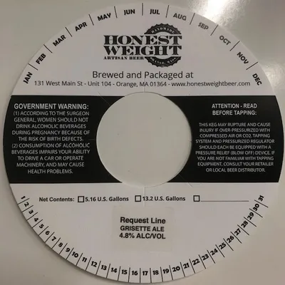 Request Line label