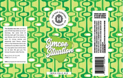 Simcoe Situation label