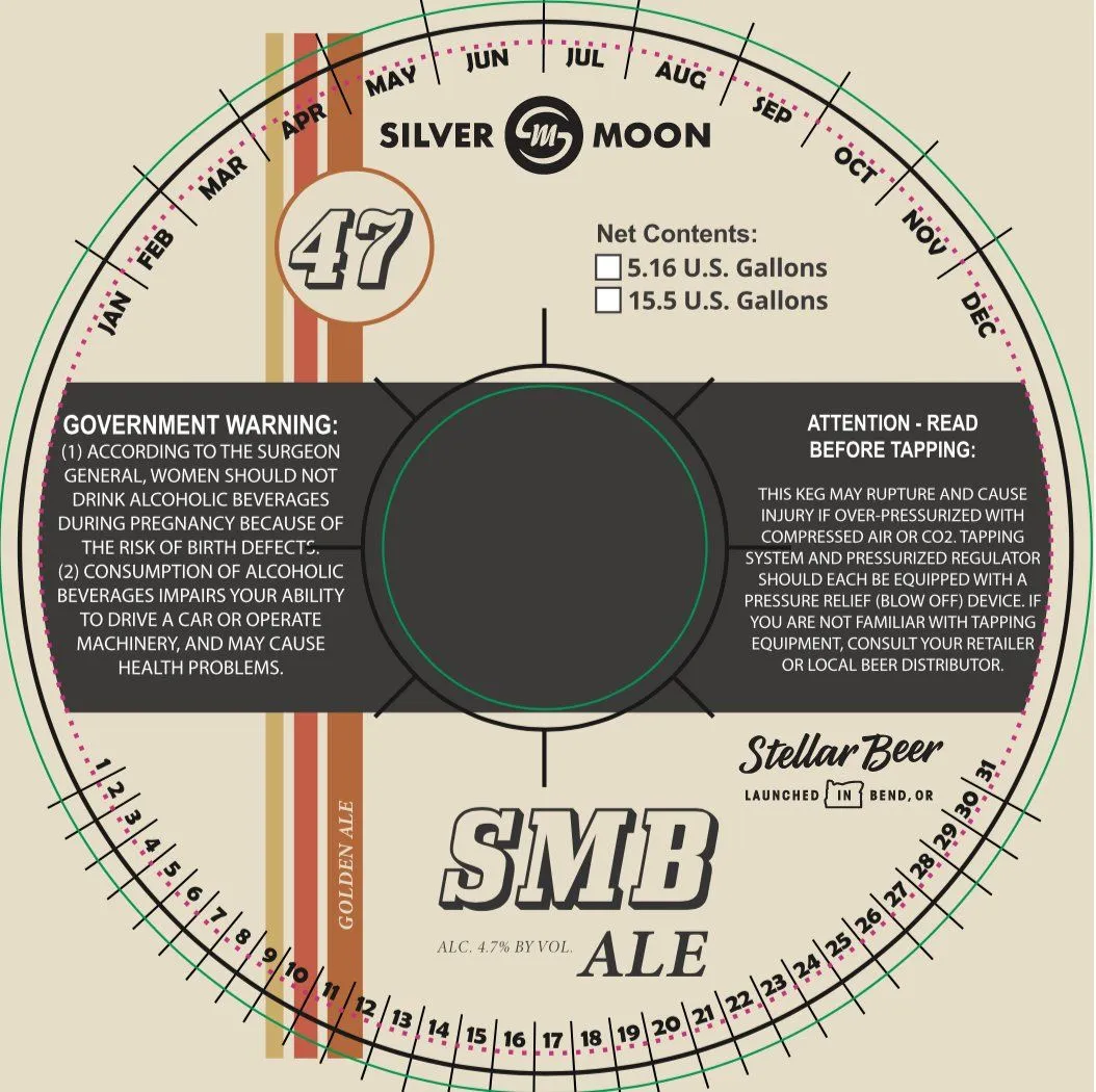 SMB Ale — full label as filed with TTB