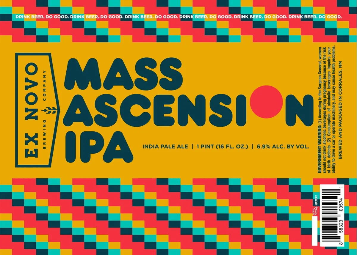 Mass Ascension IPA — full label as filed with TTB