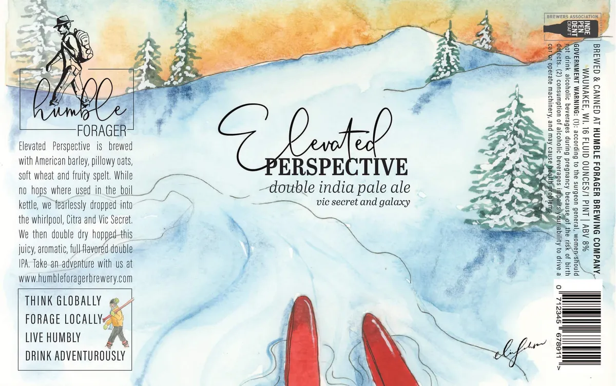 Elevated Perspective — full label as filed with TTB