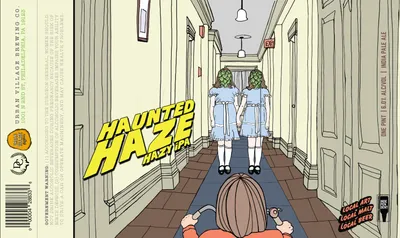 Haunted Haze label