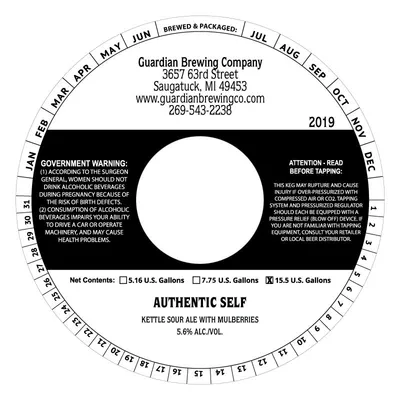 Authentic Self label