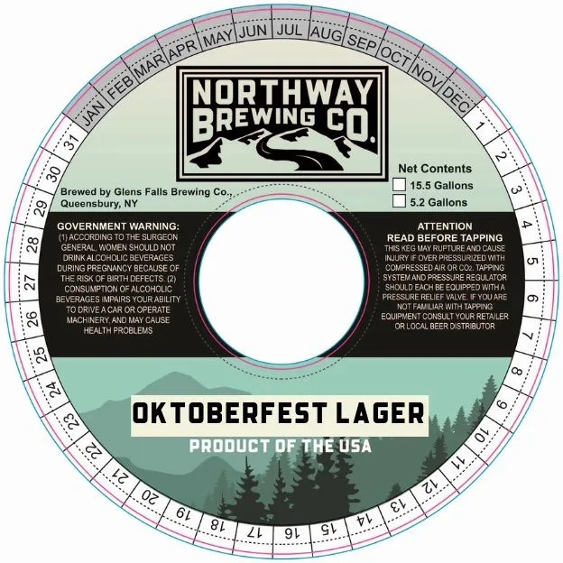 Oktoberfest Lager — full label as filed with TTB