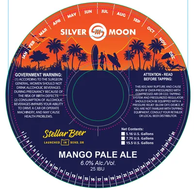 Mango Pale Ale label