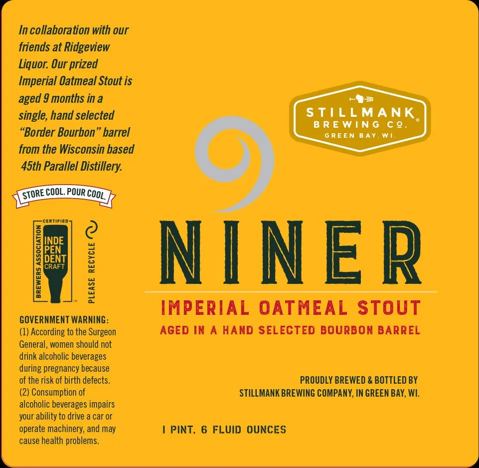Niner — full label as filed with TTB