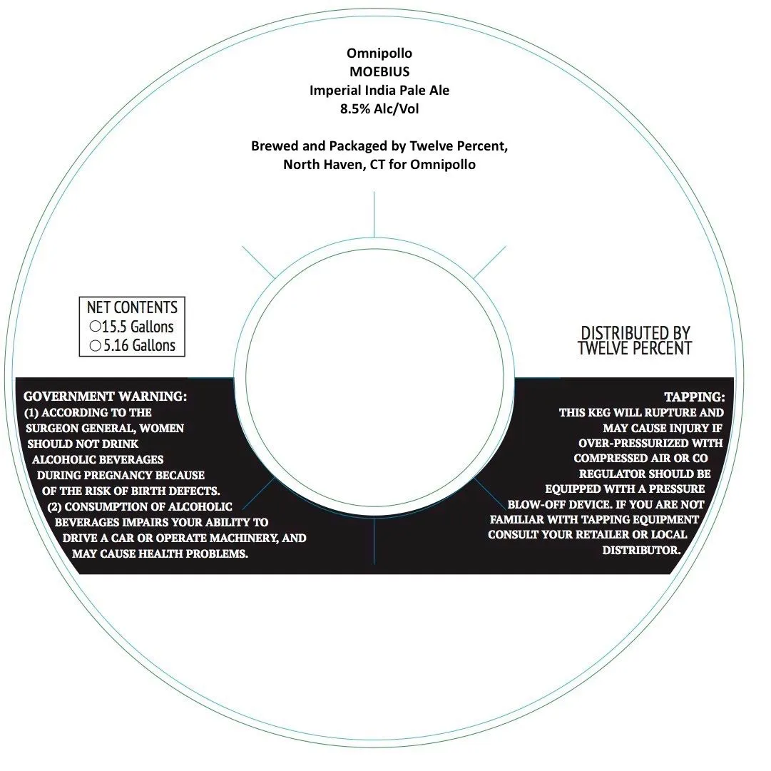 Moebius — full label as filed with TTB