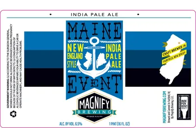 Maine Event label