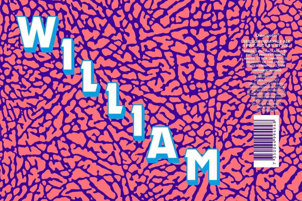William — full label as filed with TTB