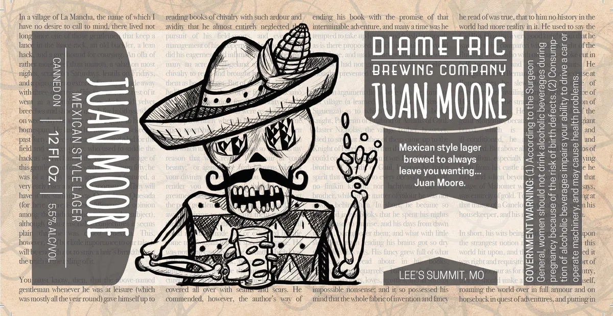 Juan Moore — full label as filed with TTB