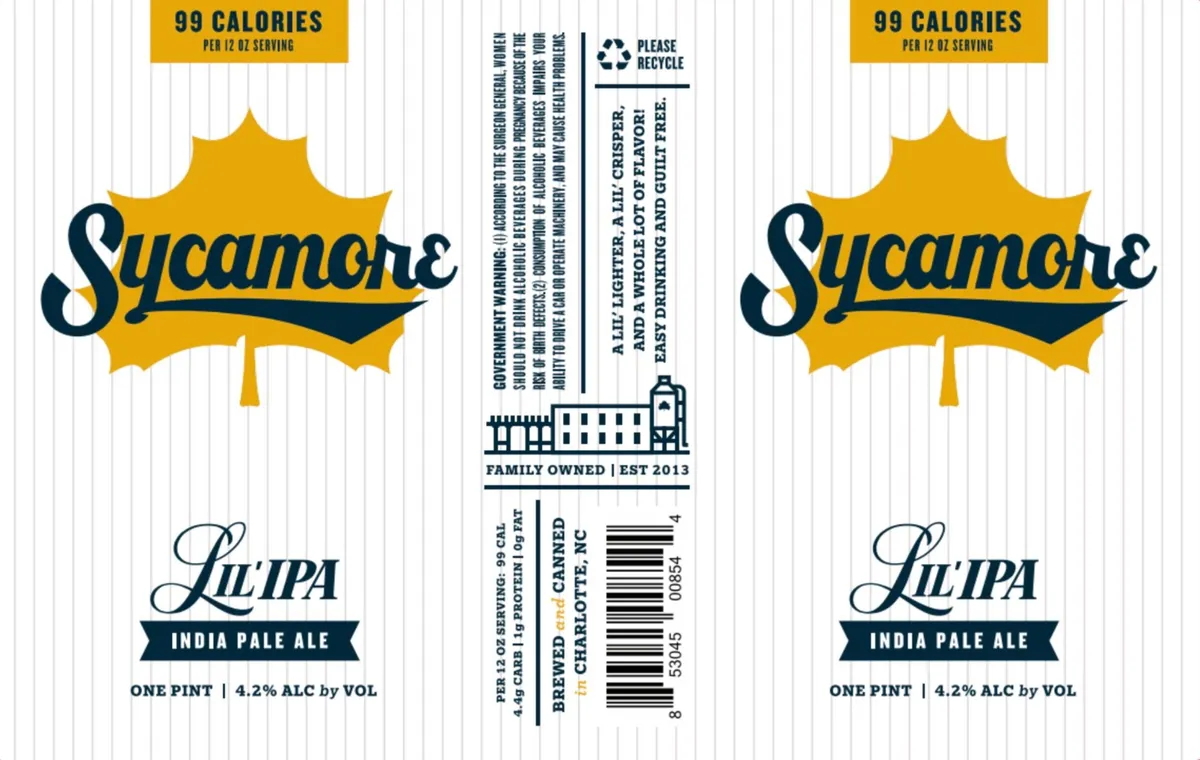 Lil' IPA — full label as filed with TTB