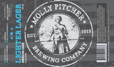 Lighter Lager label