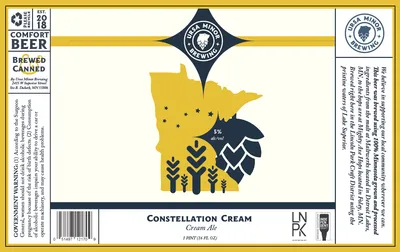Constellation Cream label