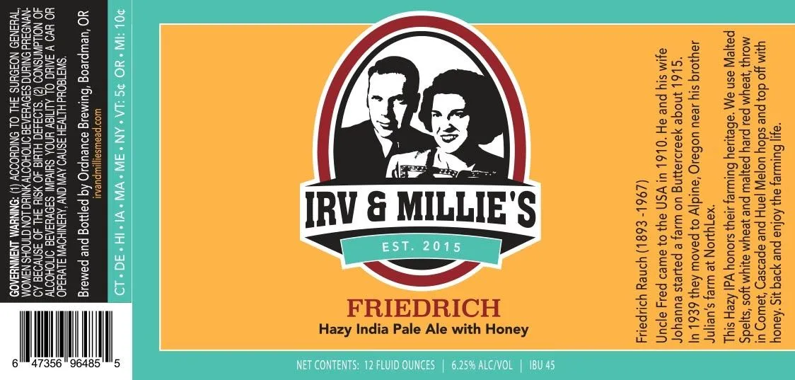Friedrich label