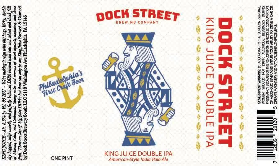 King Juice Double IPA — full label as filed with TTB