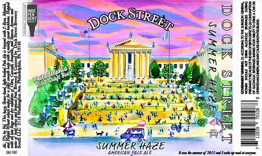 Summer Haze — full label as filed with TTB
