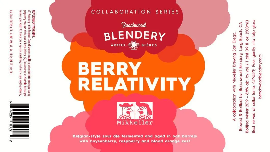 Berry Relativity — full label as filed with TTB