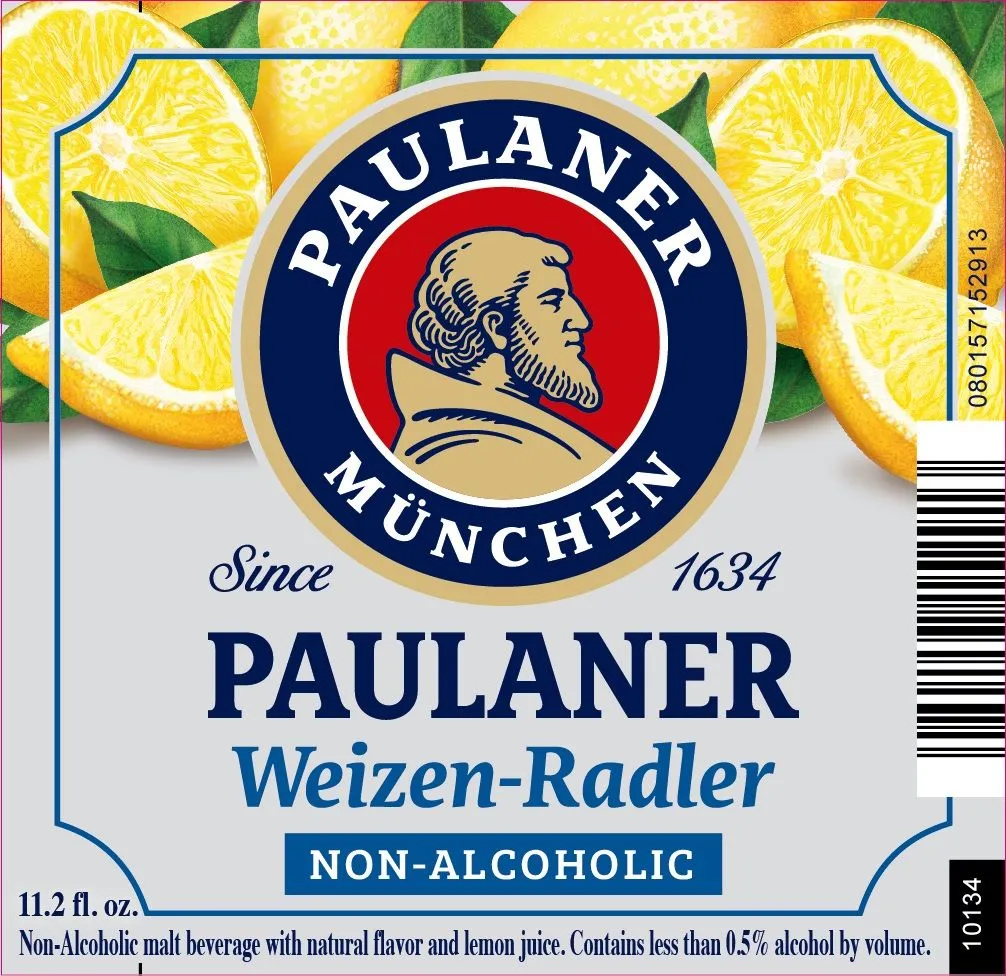 Weizen-Radler — full label as filed with TTB
