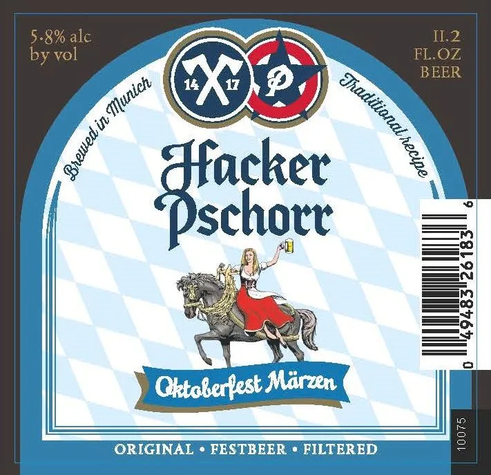 Oktoberfest Märzen label