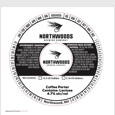 Coffee Porter label