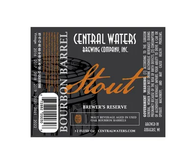 Bourbon Barrel Stout label