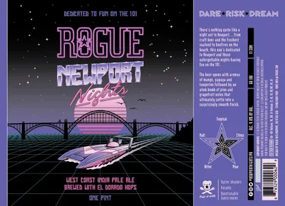 Rogue Newport Nights label