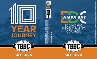 10 Year Journey label