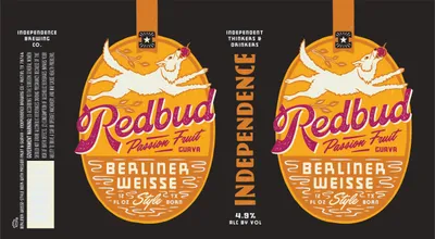 Redbud Passion Fruit Guava label