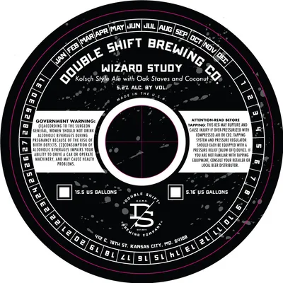 Wizard Study label
