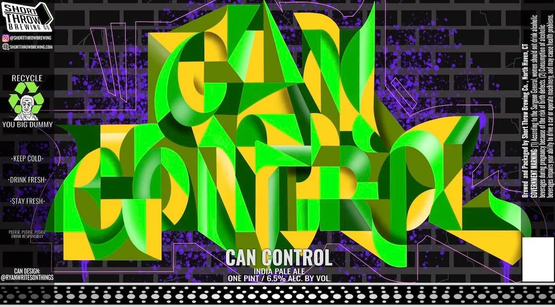 Can Control — full label as filed with TTB