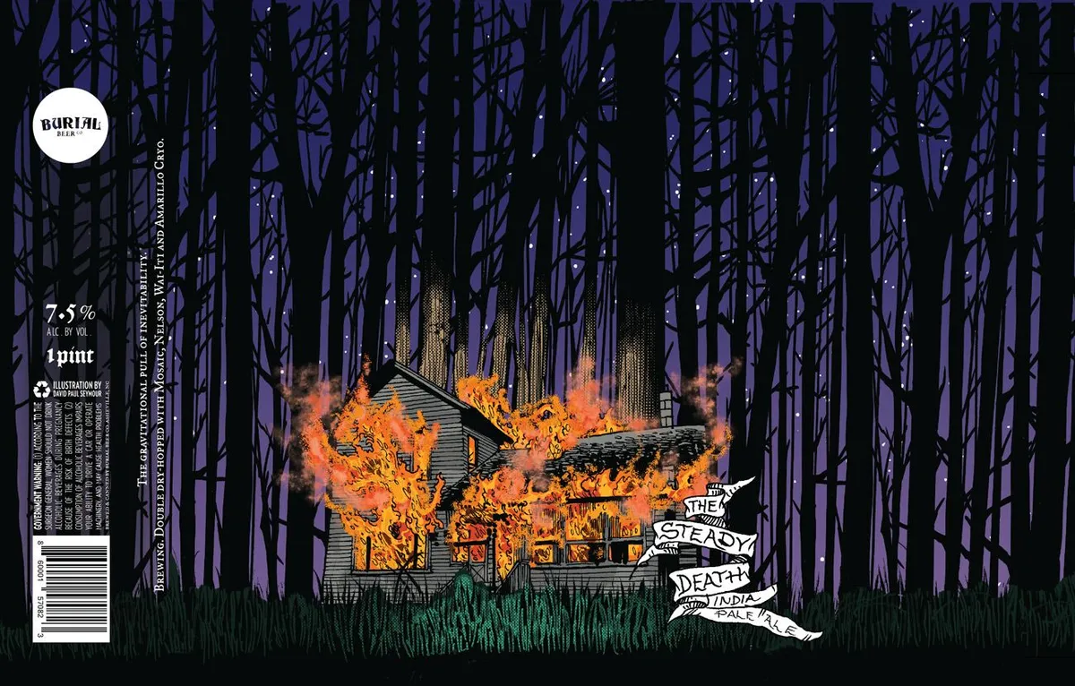 The Steady Death — full label as filed with TTB