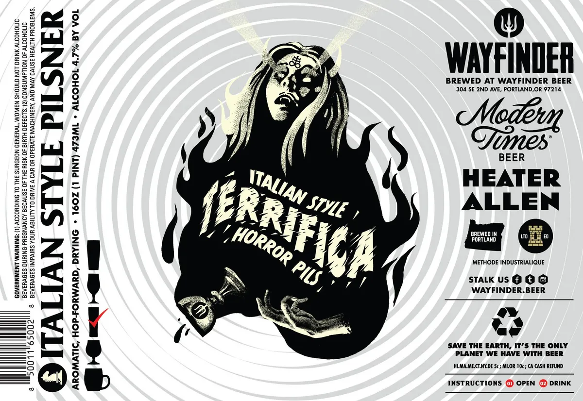 Terrifica — full label as filed with TTB