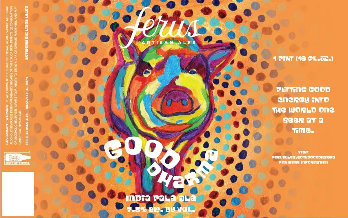 Good Dharma India Pale Ale — full label as filed with TTB