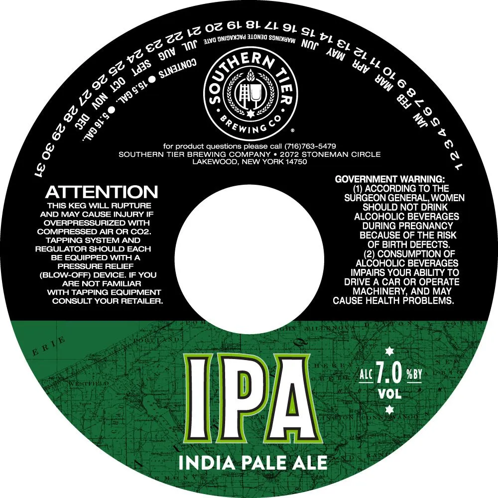 IPA — full label as filed with TTB
