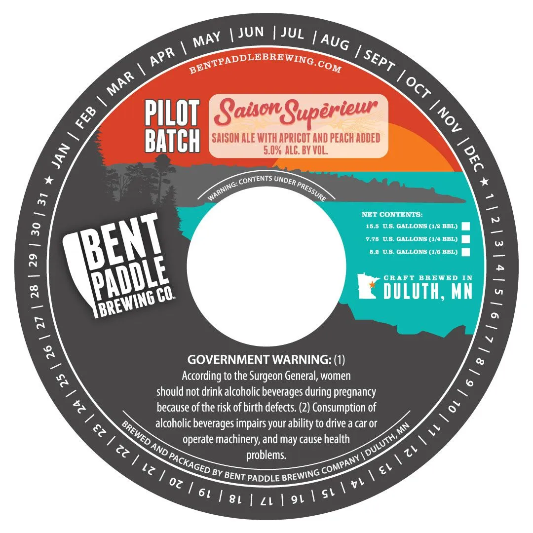 Saison Supérieur — full label as filed with TTB