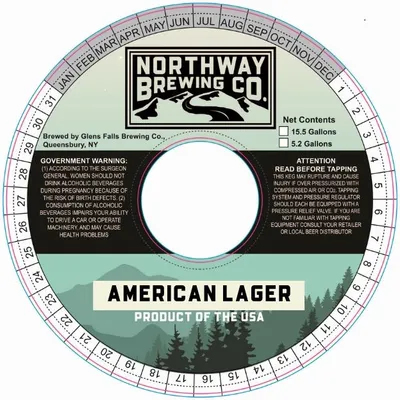 American Lager label