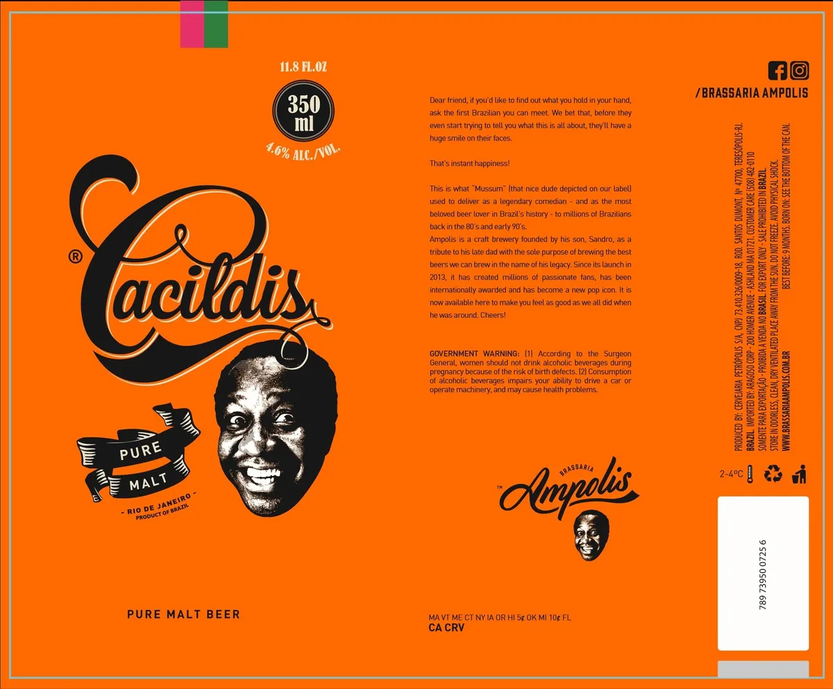 Cacildis label