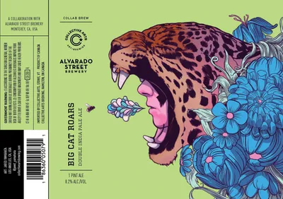 Big Cat Roars label